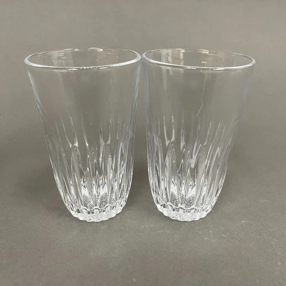 Unmarked clear glass